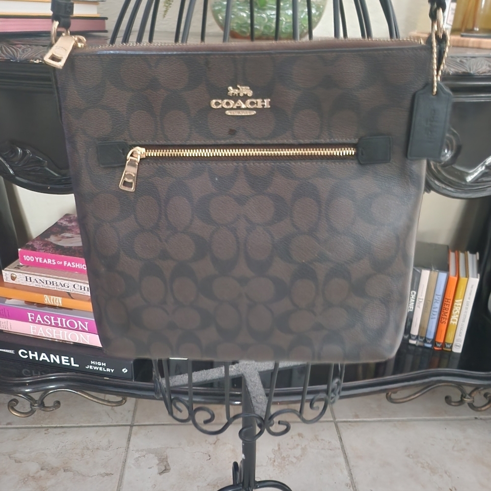 Coach Rowan File Bag In Signature Canvas